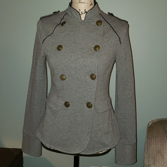 Express Jackets & Blazers - New Express Double Breasted Military Jacket Small
